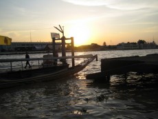 Sonnenuntergang...