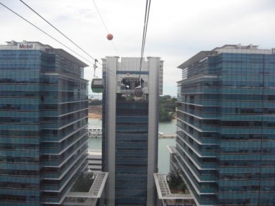 Überfahrt nach Sentosa