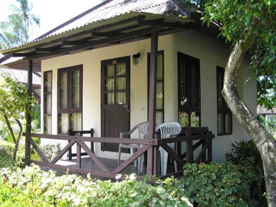 Das war unser 1000 Baht bungi.. mit TV, Safe, Klima, großes Bad....
