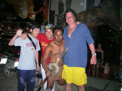 Sabai Bar mit dem Japaner