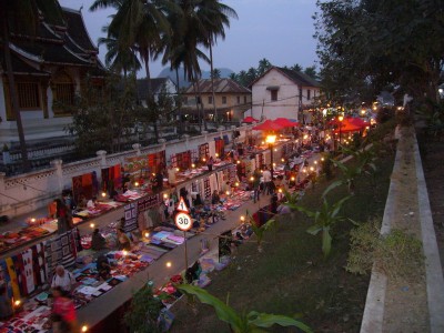 Nachtmarkt Luang Prabang