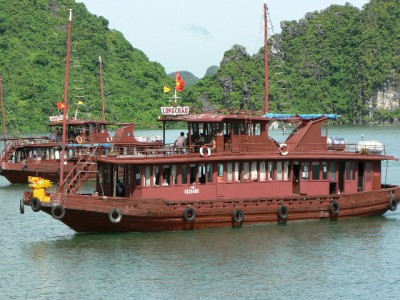 so ähnlich sehen die Schiffe aus