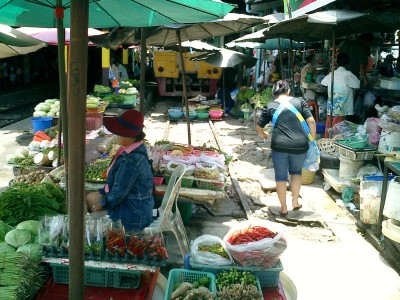 Markt in Mahachai