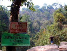 Oberhalb des Haew Suwat im Khao Yai Nationalpark.