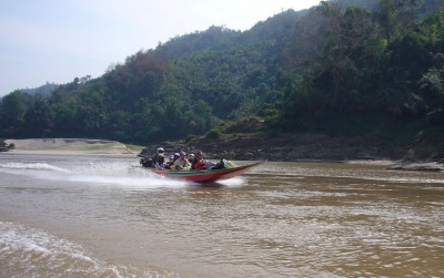 Speedboat Mekong