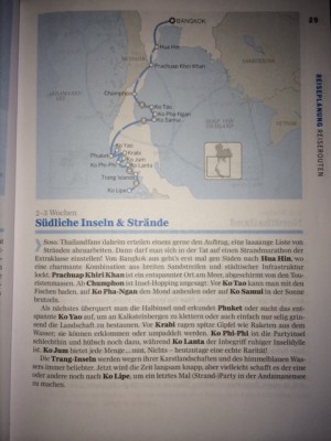 "Südliche Inseln &amp; Strände" Quelle: Lonely Planet Thailand