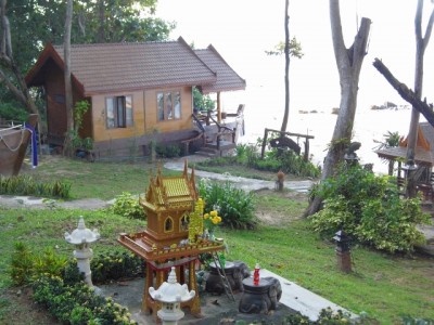 Von der Terasse des Restaurants aufgenommen