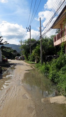 Der &quot;See vorm Haus&quot; nach längerer Trockenzeit