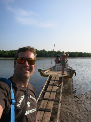 So sieht die Anlegestelle auf Koh Jum aus