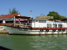 Unser Boot - Überfahrt auf die Perhentians